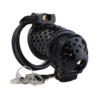 Dual-Lock 3D Printed Resin Chastity Cage with Removable Cap — product image 18