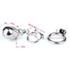 Metal Chastity Cage with Through Hole PA – Cock Cage — image 7 Metal Chastity Cage with Through Hole PA – Cock Cage — product image 7