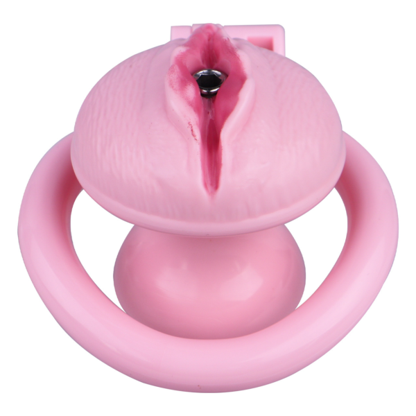 Realistic Clit Chastity Cage with Adjustable Inverted Plug — product image 23