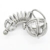 Hollow Full Covered Cock Cage with Urethral Catheter Tube — product image 5