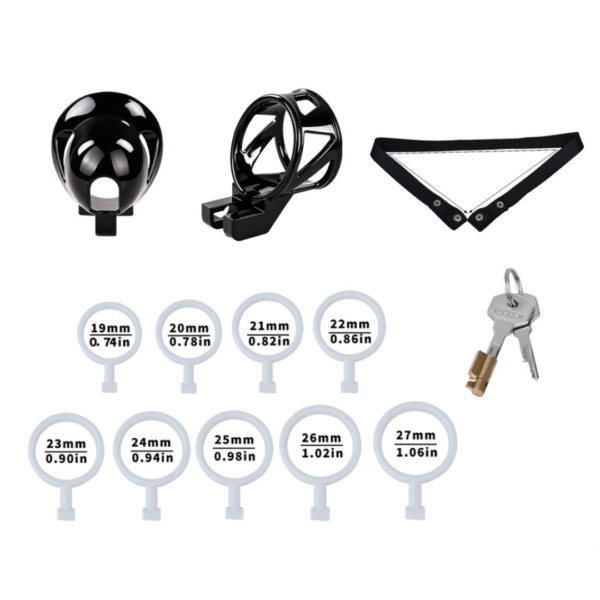 Black Glans Chastity Lock — image 10 Black Glans Chastity Lock — product image 10