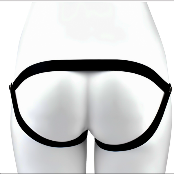 Minimalist Inverted Chastity Cage with Adjustable Nylon Belt — product image 16