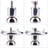 Tiny Reversing Chastity Cage with Stainless Steel Inverted Urine Plug — product image 5