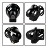 Black Glans Chastity Lock — image 6 Black Glans Chastity Lock — product image 6