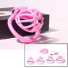 PA Prince Albert Chastity Cage with 4 Rings — image 6 PA Prince Albert Chastity Cage with 4 Rings — product image 6
