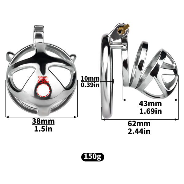 Hollow Chastity Cage – S / M / L / XL — product image 5