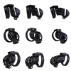 Dual-Lock 3D Printed Resin Chastity Cage with Removable Cap — product image 2