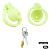 Versatile Resin Chastity Cage with Built-in Adjustable Ring and Detachable Butt Plug — product image 17
