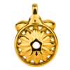 Gold Sunflower Tiny Chastity Cage — product image 17