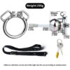 Butterfly Inverted Chastity Cage with PU Belt and Silicone Catheter — product image 19
