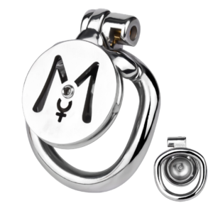 Master Flat Chastity Cage with Removable Dome Cover — product image 1